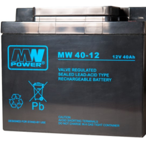 Akumulator AGM 12V 40AH do zasilania awaryjnego kasy fiskalnej