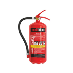 Gaśnica proszkowa do samochodu, łódki, pociągu GP-6X (S) 6 kg ABC