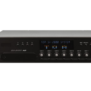 JEDNOSTKA WYJŚCIOWA AUDIO Z KONTROLĄ WZMACNIACZY I LINII GŁOŚNIKOWYCH SX-2100AO